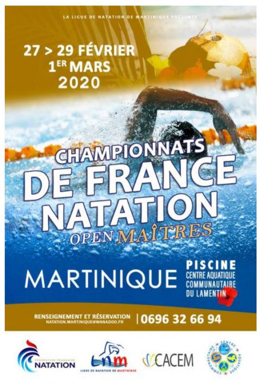 Illustration Championnat de France hiver bassin de 25m